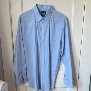 Stafford Men's Light Blue Dress Shirt